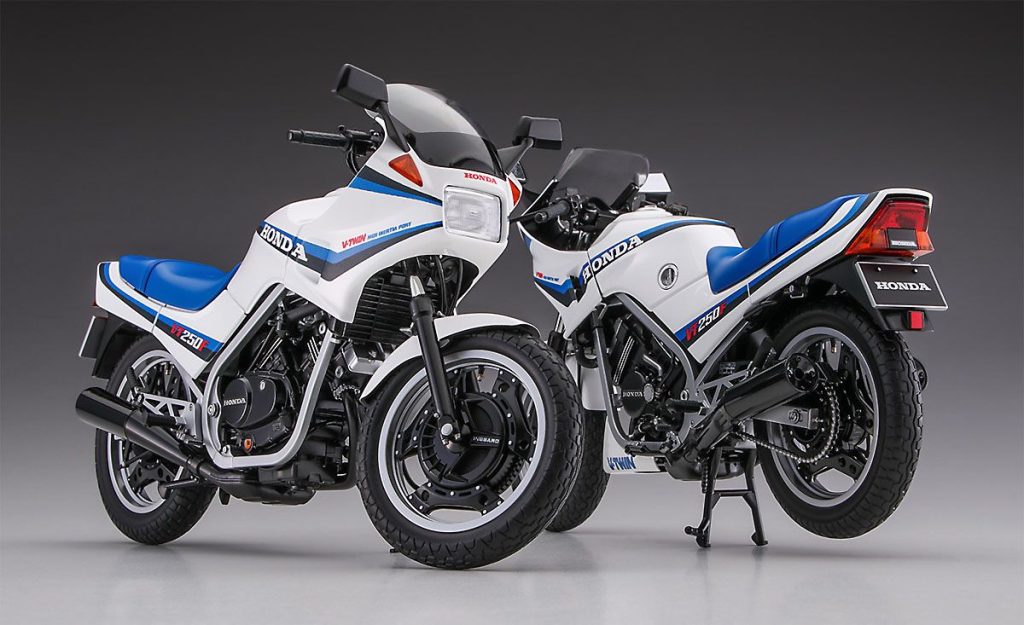 Hasegawa推出全新Honda VT250F模型，全新工艺造工更精巧！